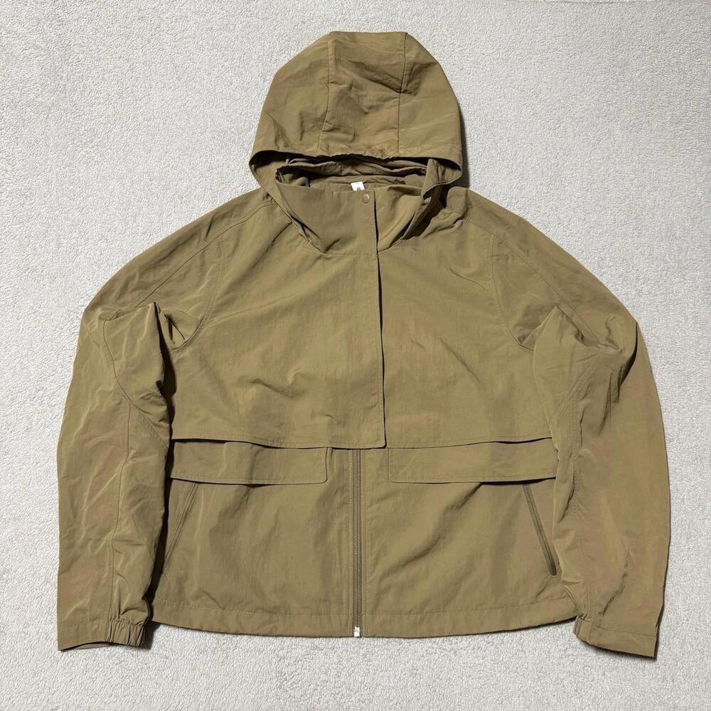 lululemon Always Effortless Jacket - olive brown